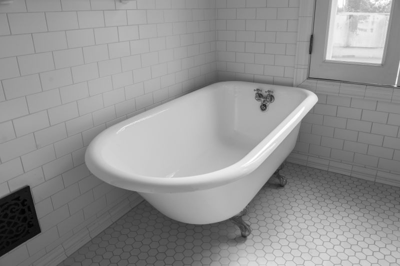 Vintage Bathroom with Clawfoot Tub